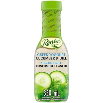 CONCOMBRE ET ANETH - VINAIGRETTE AU YOGOURT