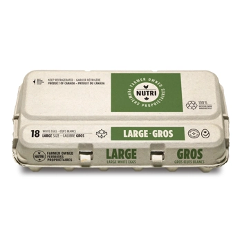 Œufs Nutri 18 Gros Blancs
