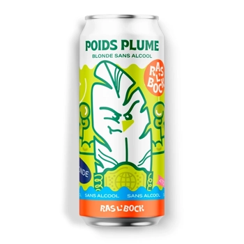 Poids plume -Bière Blonde sans alcool