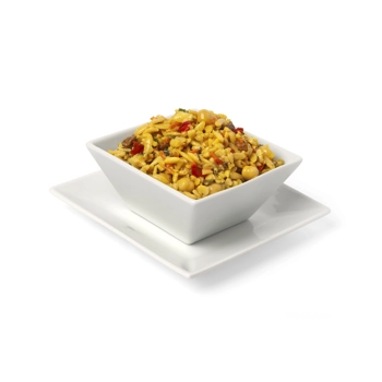 Orzo with cury salad