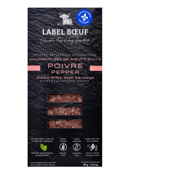 Label Boeuf Poivre