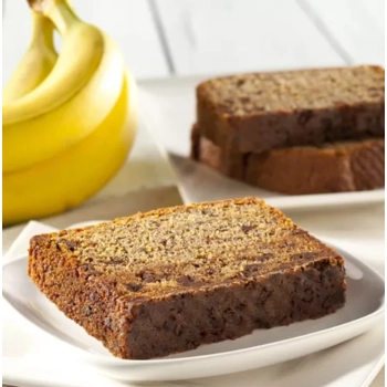 Gâteau Quatre-quarts aux bananes et chocolat