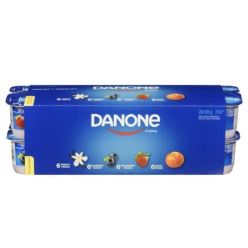 Yogourt Vanille/Pêches/Bleuets/Fraises