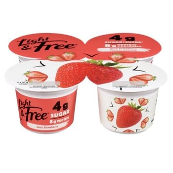 Yogourt Ultrafiltré Fraises Juteuse