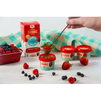 Mini-fondue trio - Original Milk Chocolate