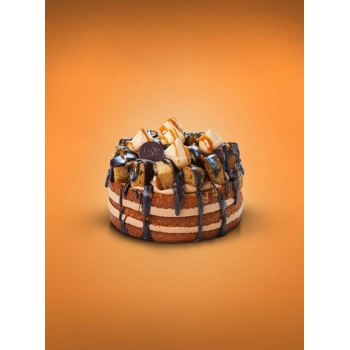 Gâteau Éclaté Caramel Fleur de Sel