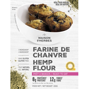 Farine de chanvre