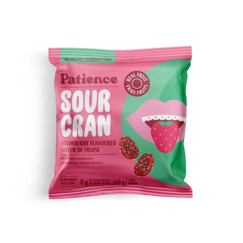 SourCran - Sour dried cranberries strawberry flavoured