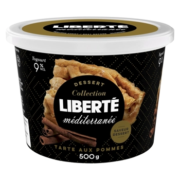 Yogourt Méditerranée 9% Tarte aux pommes