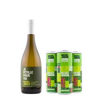Cidre pétillant gazéifié - Michel Jodoin