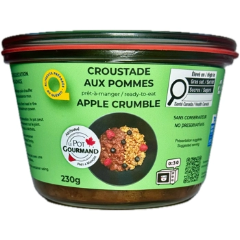 Croustade aux pommes, touche de lavande