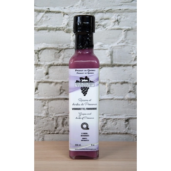 Vinaigrette/marinade, raisins et herbes de Provence