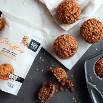 Muffin mix double bran and date