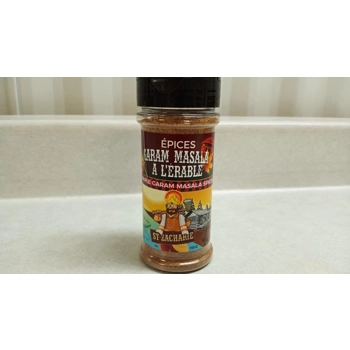 Épices garam masala à l'érable.