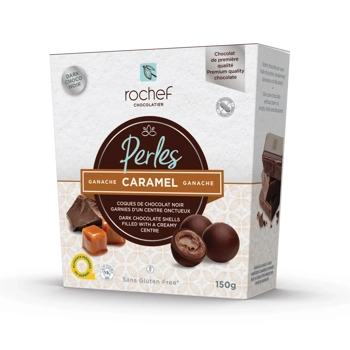 Pearls Dark Chocolate Caramel Ganache