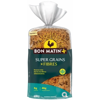 Pain Super grains x fibre Bon Matin +