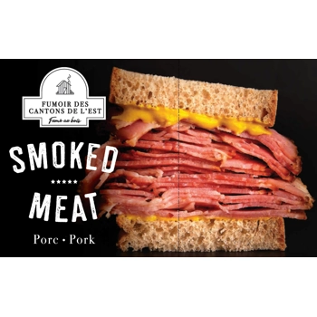 Smoked meat pork