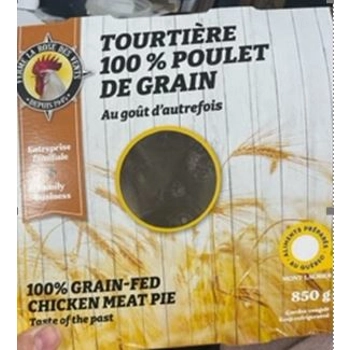 Tourtière de poulet