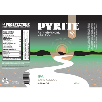 Bière - Pyrite IPA sans alcool