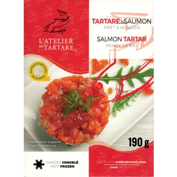 SALMON TARTAR READY TO EAT