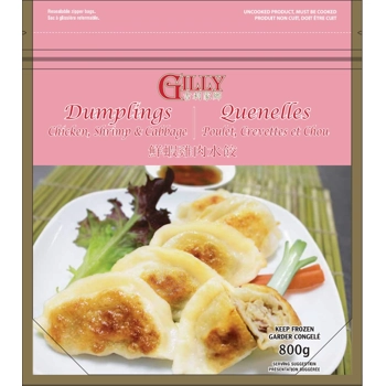 GA-7: Chicken, Cabbage & Shrimps Dumplings