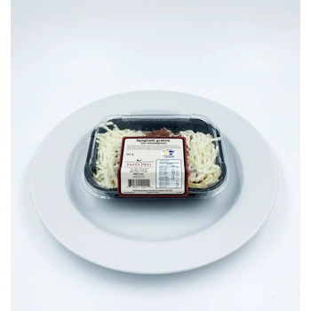 Spaghetti gratiné aux champignons