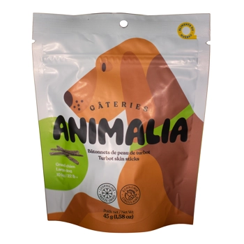 Bâtonnet de peau de turbot- chien