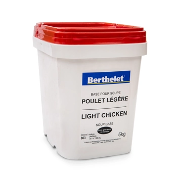 Base pour soupe poulet légère