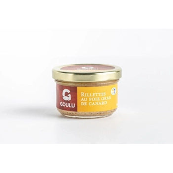 Rillettes de canard au foie gras