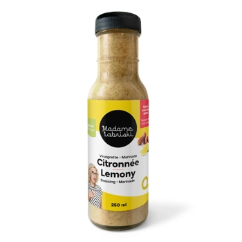 Vinaigrette-marinade (sans sucre raffiné ajouté) - Citronnée