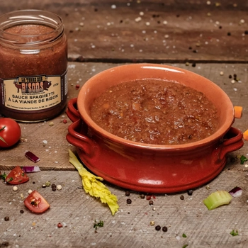 Sauce À Spaghetti À La Viande De Bison