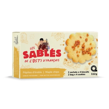 P'tits sablés à l'érable.
