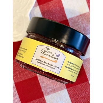 Confiture framboise et citron