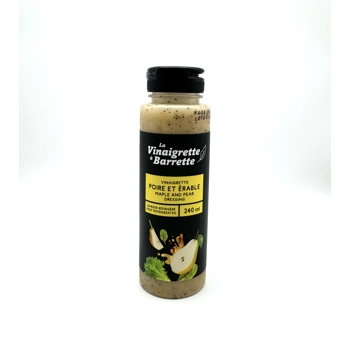Vinaigrette poire et érable