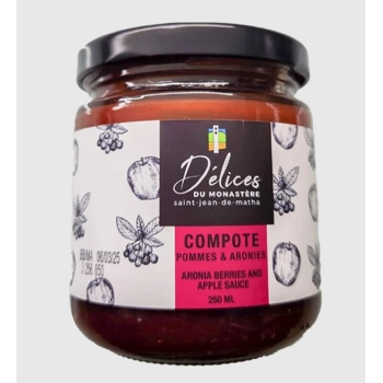 Compote pommes et aronies.