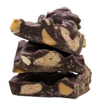 Bouchées Amandes et caramel.