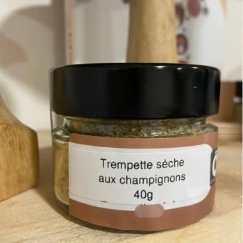 Trempette sèche aux champignons