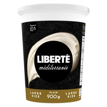 Liberté Méditerranée Yogourt Nature 10% M.G. 900G