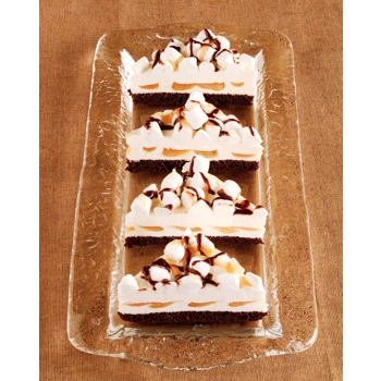 Royal marshmallow slab cake