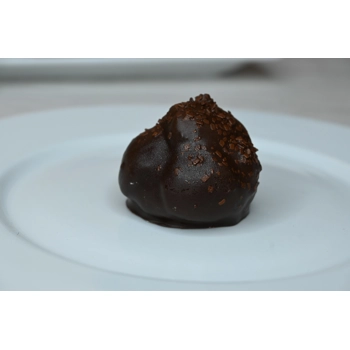 Chocolate & coffee profiteroles