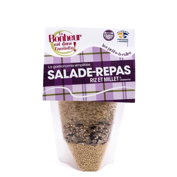 Salade repas Riz et millet