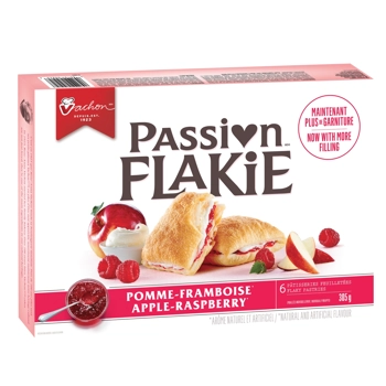 Passion Flakie Apple & Raspberry Cakes