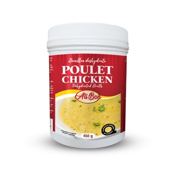 Bouillon de poulet déshydraté