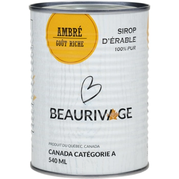 Sirop d'érable Ambré