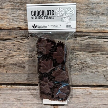 Chocolats farcis au beurre d'érable.