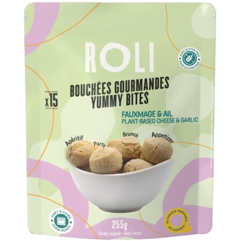 Yummy bites - Plant-based cheese & garlic