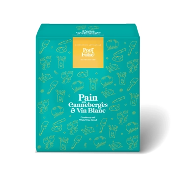 Pain aux canneberges et vin blanc (végé)