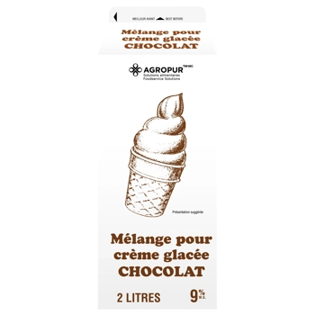 Mélange pour crème glacée chocolat