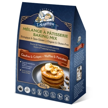 Waffle & Pancake Mix, organic and gluten-free