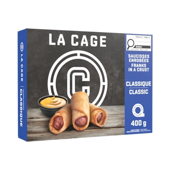 Saucisses enrobées de pâte.